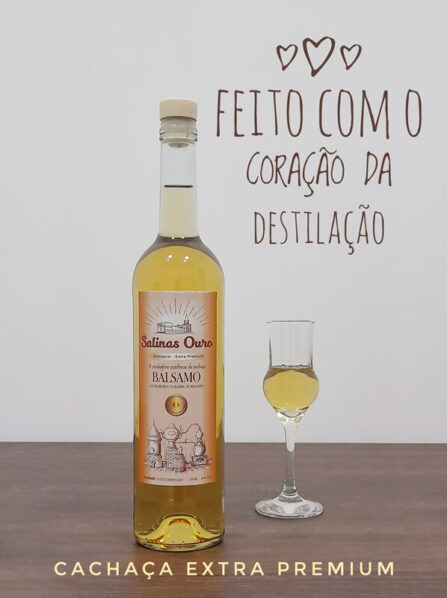 Cachaça Bálsamo - Cachaça envelhecida de Bálsamo- Premium