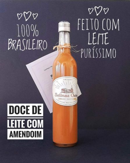 Licor Doce de Leite com Amendoim