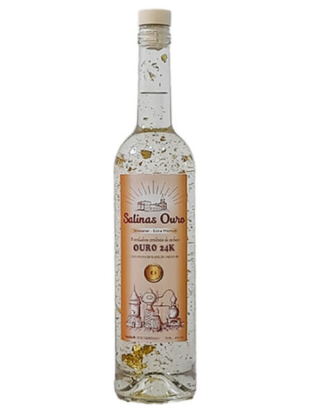 CACHAÇA COM OURO 24K