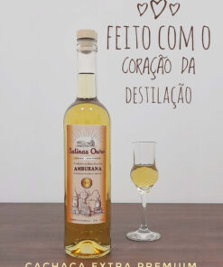 Cachaça Amburana - Cachaça envelhecida em Amburana - Cachaça Amburana Premium