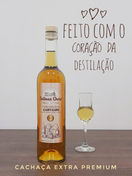 Cachaça Carvalho - Cachaça envelhecida em Carvalho - Cachaça Carvalho Premium